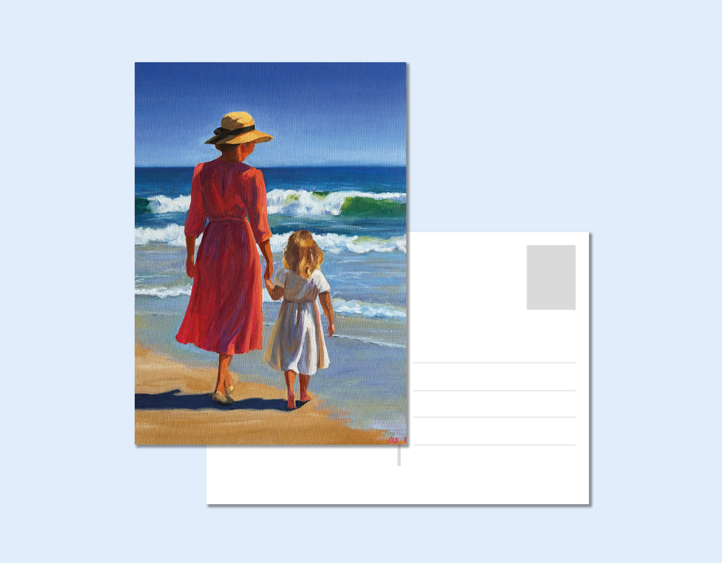 Postcard "By Your Side"