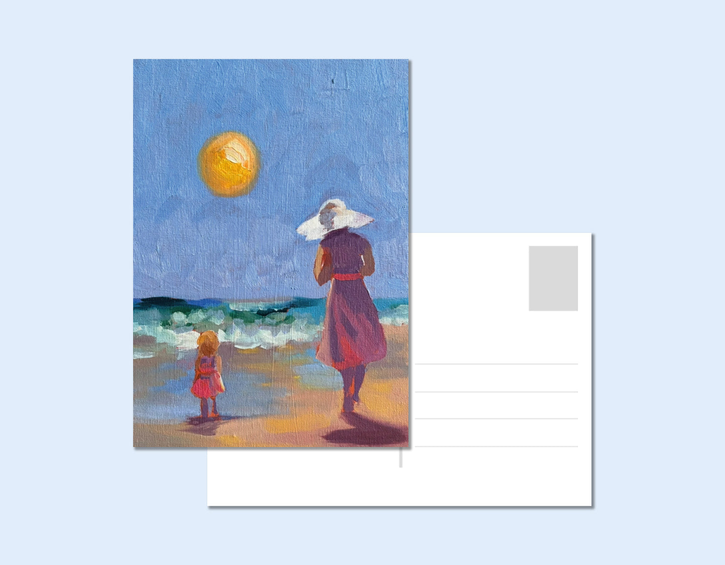 Postkarte "In der Sonne"